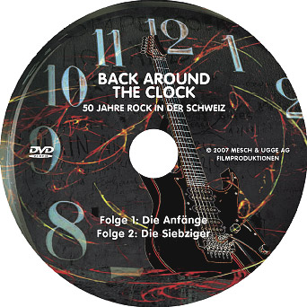 Back Around the Clock DVD Label Teil 1 + 2